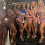 Virginia Fonseca brinca ao ver José Leonardo cercado por bailarinas do avô: “Tô de olho”